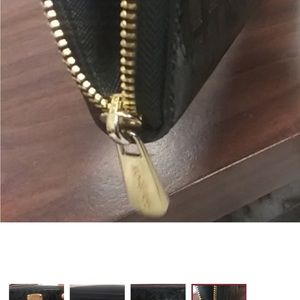 Black mk wallet used but good condition